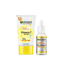 Deals, Discounts & Offers on Beauty Care - Garnier Bright Complete (Vitamin C Serum, 30ml + Bright Complete Facewash, 150g) - Combo Pack