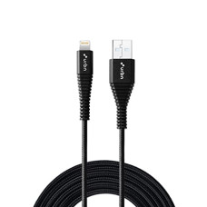 Deals, Discounts & Offers on  - URBN Nylon Braided Apple Certified Lightning to USB Charge and Sync Extra Tough Cable, 4 Feet (1.2 Meters) - Black