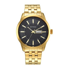 Deals, Discounts & Offers on Men - Titan Analog Black Dial Men's Watch-1752YM03/NP1752YM03