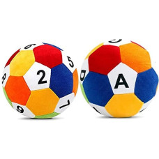 Deals and Offers on - Babique Ball Numeric Plush Soft Toy Cute Kids Birthday Animal Baby Boys/Girls (25 cm) + Ball Alphabetic Plush Soft Toy Cute Kids Birthday Animal Baby Boys/Girls (25 cm ABCD) - (Set of 2 Toys) Deals, Discounts & Offers on - Babique Ball Numeric Plush Soft Toy Cute Kids Birthday Animal Baby Boys/Girls (25 cm) + Ball Alphabetic Plush Soft Toy Cute Kids Birthday Animal Baby Boys/Girls (25 cm ABCD) - (Set of 2 Toys)