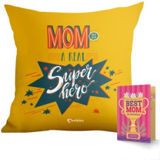 Deals and Offers on - ARCHIES Gift for Mothers | Gifts for Mother Cushion Cover 12x12x with Pillow Filler, Card Gift Set Deals, Discounts & Offers on - ARCHIES Gift for Mothers | Gifts for Mother Cushion Cover 12x12x with Pillow Filler, Card Gift Set
