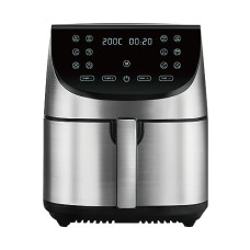 Deals and Offers on - Bergner MasterPro Air Fryer, 1700 W, 7.8 L, Reheat/Roast/Air Fry/Dehydrate/KeepWarm, Air Cook 360 Degree Technology, 12 PreSet Menu,Cool touch Body & Anti Skid Base, Non-Stick Basket, Silver Deals, Discounts & Offers on - Bergner MasterPro Air Fryer, 1700 W, 7.8 L, Reheat/Roast/Air Fry/Dehydrate/KeepWarm, Air Cook 360 Degree Technology, 12 PreSet Menu,Cool touch Body & Anti Skid Base, Non-Stick Basket, Silver