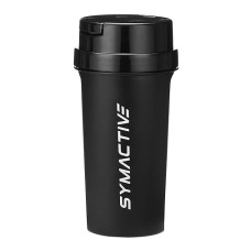 Deals and Offers on - Amazon Brand - Symactive Leakproof Unbreakable Sports Shaker Bottle with Strainer, Anti Odour Large Spout & Flip Lid, BPA-Free (Color: Black, 700 ml),Plastic Deals, Discounts & Offers on - Amazon Brand - Symactive Leakproof Unbreakable Sports Shaker Bottle with Strainer, Anti Odour Large Spout & Flip Lid, BPA-Free (Color: Black, 700 ml),Plastic