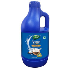 Deals, Discounts & Offers on Beauty Care - Dabur Anmol Gold 100 % Pure Coconut Oil - 1L | Natural | Nariyal Tel | Handpicked Sundried Coconuts | Multipurpose Oil