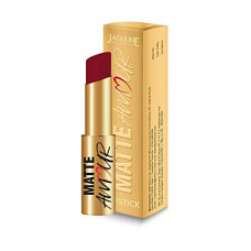 Deals, Discounts & Offers on Beauty Care - Jaquline USA Matte Amour Matte Lipstick Lightweight, Long-wear Lipsticks |Matte Finish, High Coverage,Highly Pigmented, Cruelty Free,Paraben Free,Vegan (3.5g Intimate 05)