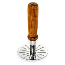 Deals, Discounts & Offers on  - T TOPLINE Vegetable/Potato/Pav Bhaji Masher with Wooden Handle - Wooden Handle