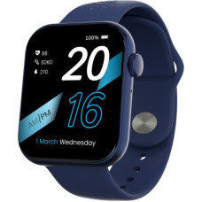 Deals, Discounts & Offers on  - Cultsport Active T 2.01 HD Display, Single Chip BT Calling, Rotating Crown, 200 WatchFace Smartwatch(Blue Strap, Free Size)