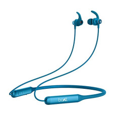 Deals, Discounts & Offers on Headphones - boAt Rockerz 335 Wireless Neckband with ASAP Charge, Up to 30H Playback, Qualcomm aptX & CVC, Enhanced Bass, Metal Control Board, IPX5, Type C Port, Bluetooth v5.0, Voice Assistant(Ocean Blue)
