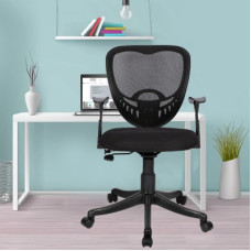Deals, Discounts & Offers on Furniture - SAVYA HOME DELTA Fabric Office Executive Chair(Black, DIY(Do-It-Yourself))