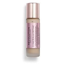 Deals, Discounts & Offers on Beauty Care - Makeup Revolution Conceal and Define Foundation, Full Coverage & Matte Finish, F9