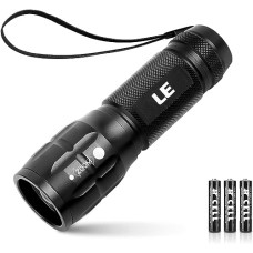 Deals and Offers on - Dotcom LE Adjustable Focus LED Flashlight Super Bright Batteries Included Deals, Discounts & Offers on - Dotcom LE Adjustable Focus LED Flashlight Super Bright Batteries Included