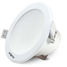 Deals, Discounts & Offers on  - Wipro D540840 Garnet 8-Watt Wave Downlight (Neutral White, Round)