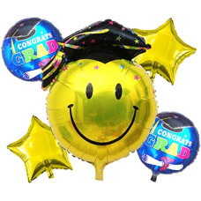 Deals and Offers on - AMFIN (Pack of 5) Graduation Foil Balloons/Balloons Deals, Discounts & Offers on - AMFIN (Pack of 5) Graduation Foil Balloons/Balloons