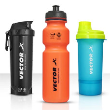 Deals, Discounts & Offers on  - Vector X Energy Shaker & Super Shaker & Invador Orange (Pack of 3)