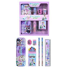 Deals and Offers on - PRIME DEALS Frozen Stationary Kit For Girls Pencil Pen Book Eraser Sharpener - Birthday Gift, Kid, Multicolor Deals, Discounts & Offers on - PRIME DEALS Frozen Stationary Kit For Girls Pencil Pen Book Eraser Sharpener - Birthday Gift, Kid, Multicolor