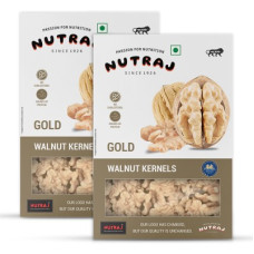 Deals, Discounts & Offers on Food and Health - Nutraj Gold Walnut Kernels (Akhort Giri) Walnuts(2 x 250 g)