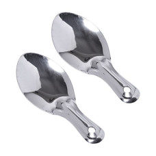 Deals and Offers on - Embassy (Classic by Embassy) Stainless Steel Idli Spoon, 5.1x12.7- cms(Silver)-Set of 2 Deals, Discounts & Offers on - Embassy (Classic by Embassy) Stainless Steel Idli Spoon, 5.1x12.7- cms(Silver)-Set of 2