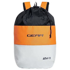 Deals, Discounts & Offers on Backpacks - Gear Voyager 15L Small Casual Standard Backpack/Daypack/Hiking Daypack/Drawstring Bag For Men/Women (Black-Yellow)