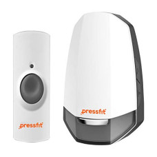 Deals, Discounts & Offers on  - Pressfit Echo-V Auto-Learning Wireless Doorbell Door Bell Chime Kit with 48 Tunes, Different Tune