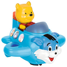 Deals, Discounts & Offers on  - Toyzone Bear in Plane Bump 'N' Go-21063 | Electronic Toy | Bump-n-Go Movement | Battery Operated Toy | Light & Music | Bump N go Action | Plane Toy for Kids |