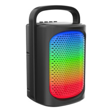 Deals and Offers on - pTron Newly Launched Musicbot Partybox Bluetooth Speaker with 10W Punchy Sound, 8 Hrs Playtime, TWS Feature, 6 RGB Light Patterns, Bluetooth 5.0/TF Card/USB Playback & Type-C Fast Charging (Black) Deals, Discounts & Offers on - pTron Newly Launched Musicbot Partybox Bluetooth Speaker with 10W Punchy Sound, 8 Hrs Playtime, TWS Feature, 6 RGB Light Patterns, Bluetooth 5.0/TF Card/USB Playback & Type-C Fast Charging (Black)