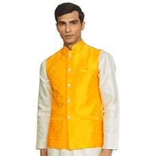 Deals, Discounts & Offers on Men - Sanwara Men's silk Ethnic Jacket