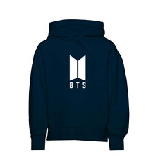 Deals, Discounts & Offers on Men - More & More Unisex-Child Cotton Hooded Neck BTS Printed Hoodie