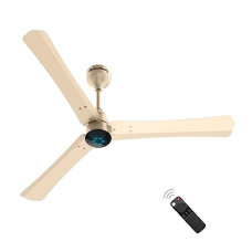 Deals, Discounts & Offers on  - atomberg Renesa+ 1200mm BLDC Motor 5 Star Rated Sleek Ceiling Fans with Remote Control | High Air Delivery Fan and LED Indicators | Upto 65% Energy Saving | 2+1 Year Warranty (Metallic Gold)