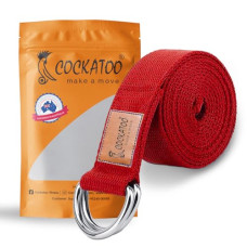 Deals, Discounts & Offers on  - Cockatoo D-Ring Yoga Strap Belt,Yoga Strap For Stretching, Yoga Belt For Women, Perfect