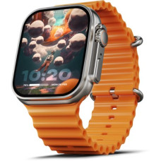 Deals and Offers on - Boult Crown 1.95'' Screen, BT Calling, Working Crown, Zinc Alloy Frame, 900 Nits, SpO2 Smartwatch(Orange Strap, Free Size) Deals, Discounts & Offers on - Boult Crown 1.95'' Screen, BT Calling, Working Crown, Zinc Alloy Frame, 900 Nits, SpO2 Smartwatch(Orange Strap, Free Size)