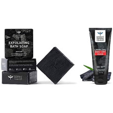 Deals and Offers on - Bombay Shaving Company Activated Charcoal Deep Cleansing Bath Soap, 100g (Pack of 3) & Bombay Shaving Company Activated Charcoal Peel Off Mask With 5X Detoxifying Power, 100G (Pack Of 1) Deals, Discounts & Offers on - Bombay Shaving Company Activated Charcoal Deep Cleansing Bath Soap, 100g (Pack of 3) & Bombay Shaving Company Activated Charcoal Peel Off Mask With 5X Detoxifying Power, 100G (Pack Of 1)
