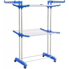 Deals, Discounts & Offers on  - TNC Steel Floor Cloth Dryer Stand 900035(2 Tier)