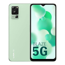 Deals, Discounts & Offers on Electronics - Lava Blaze 5G (Glass Green, 4GB RAM, UFS 2.2 128GB Storage) | 5G Ready | 50MP AI Triple Camera | Upto 7GB Expandable RAM | Charger Included | Clean Android (No Bloatware)