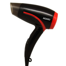 Deals and Offers on - AGARO HD1177 Hair Dryer with 1000 Watts Copper Motor, 2 Speed & Temperature Settings,Foldable Handle, For both Men & Women, Black & Red Deals, Discounts & Offers on - AGARO HD1177 Hair Dryer with 1000 Watts Copper Motor, 2 Speed & Temperature Settings,Foldable Handle, For both Men & Women, Black & Red