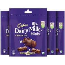 Deals and Offers on - Cadbury Dairy Milk Chocolate Home Treats, 119 g (Pack of 4) Deals, Discounts & Offers on - Cadbury Dairy Milk Chocolate Home Treats, 119 g (Pack of 4)