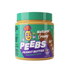 Deals and Offers on - PEEBS Natural Peanut Butter - Creamy, 500 gms | High Protein | NO Refined Sugar | High Fibre | 100% Vegan | ZERO Cholestrol | Single Ingredient Recipe | No Stabilizers | Great Deals, Discounts & Offers on - PEEBS Natural Peanut Butter - Creamy, 500 gms | High Protein | NO Refined Sugar | High Fibre | 100% Vegan | ZERO Cholestrol | Single Ingredient Recipe | No Stabilizers | Great