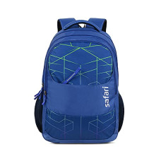 Deals, Discounts & Offers on Backpacks - Safari Hitech Large Size 35 Ltrs Water Resistant Standard Backpack - Blue