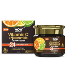 Deals and Offers on - WOW BUY 1 Get 1. Skin Science Vitamin C Face Cream - Oil Free, Quick Absorbing - For All Skin Types - No Parabens, Silicones, Color, Mineral Oil & Synthetic Fragrance, 50 ml Deals, Discounts & Offers on - WOW BUY 1 Get 1. Skin Science Vitamin C Face Cream - Oil Free, Quick Absorbing - For All Skin Types - No Parabens, Silicones, Color, Mineral Oil & Synthetic Fragrance, 50 ml