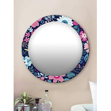 Deals and Offers on - 999STORE Printed Vanity Mirror Round Mirrors Deals, Discounts & Offers on - 999STORE Printed Vanity Mirror Round Mirrors