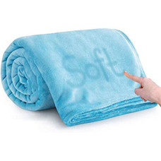 Deals and Offers on - BSB HOME Micromink All Season Solid/Plain 250 GSM Single Blanket/Comforter/Dohar/Throw - Ultra Soft Cozy Blanket with Pompom Fringe (Sky Blue, 220X115 Cm) (5X7 feet) Deals, Discounts & Offers on - BSB HOME Micromink All Season Solid/Plain 250 GSM Single Blanket/Comforter/Dohar/Throw - Ultra Soft Cozy Blanket with Pompom Fringe (Sky Blue, 220X115 Cm) (5X7 feet)