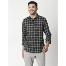Deals and Offers on - METRONAUTMen Slim Fit Checkered Spread Collar Casual Shirt Deals, Discounts & Offers on - METRONAUTMen Slim Fit Checkered Spread Collar Casual Shirt
