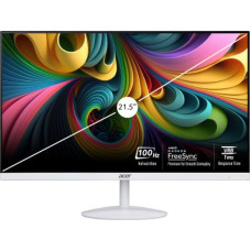 Deals, Discounts & Offers on Computers & Peripherals - [FOr Federal Bank Credit Card ] Acer 21.5 inch Full HD IPS Panel with Blue Light Shield, Low Dimming, Comfy View, Eco Display, 2X1W Inbuilt Speakers, Wall Mountable Ultra Thin Monitor (SA222Q E)(Frameless, AMD Free Sync, Response Time: 1 ms, 100 Hz Refres