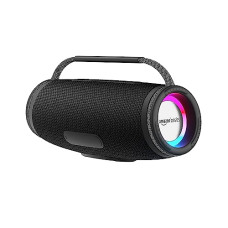 Deals, Discounts & Offers on  - amazon basics Bluetooth 16W Speaker, with TWS Function, Powerful Bass, BT 5.3, MicroSD Card Slot, RGB Lights, AUX Input, USB Support, and in-Built Noise Cancelling Mic (Black)