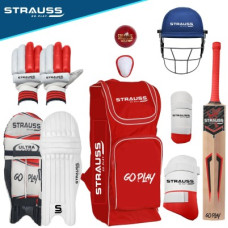 Deals and Offers on Auto & Sports - Strauss Cricket Kit | Full Size | Color: Red | Right Handed Complete Set of 9 Cricket Kit Deals, Discounts & Offers on Auto & Sports - Strauss Cricket Kit | Full Size | Color: Red | Right Handed Complete Set of 9 Cricket Kit