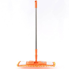 Deals, Discounts & Offers on Home Improvement - Kuber Industries Microfiber Wiper For Floor Clearing|Hypoallergenic Chenille Microfiber Mop|Super Absorbent|Multi-Utility Wiper For Bathroom Floor Cleaning|Orange