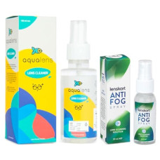 Deals and Offers on - Lenskart Anti-Fog Spray (Lens Cleaning Solution) - 30 ml & Aqualens Spectacle lens cleaner | 100 ML PACK COMBO Deals, Discounts & Offers on - Lenskart Anti-Fog Spray (Lens Cleaning Solution) - 30 ml & Aqualens Spectacle lens cleaner | 100 ML PACK COMBO