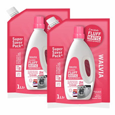Deals, Discounts & Offers on  - Walvia Washing Machine Liquid Detergent - 2L Multi-Fragrance Fluff Matic Liquid Detergent, Specially Designed Laundry Liquid