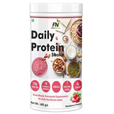 Deals, Discounts & Offers on  - Floral Nutrition Daily Protein Shake with Herbal Blend, Omega-3, 18 Vitamins & Minerals