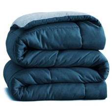 Deals, Discounts & Offers on  - BSB HOME Microfibre All Season/AC/Summer Solid Reversible Double Bed Comforter Blanket | Blanket | Dohar | Duvets - (220 GSM, Aqua and Blue)