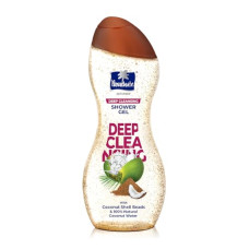 Deals, Discounts & Offers on  - Parachute Advansed Deep Cleansing Shower Gel, Gentle Daily Exfoliation with Coconut Shell Beads and Coconut Water | 100% Soap Free, Paraben Free Dermat tested| 250ml